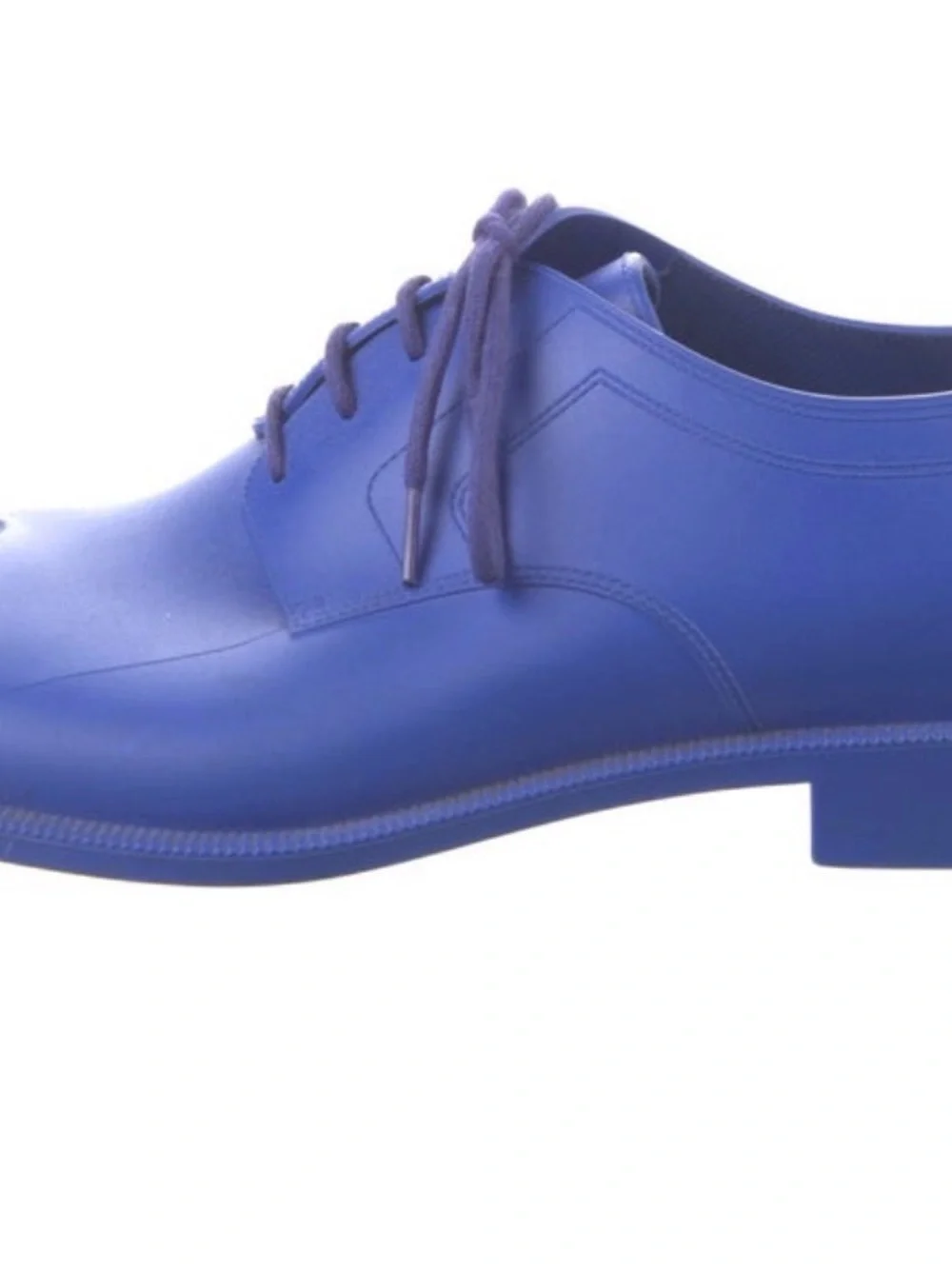 Maison Martin Margiela Electric Blue Split-Toe Derby Shoes